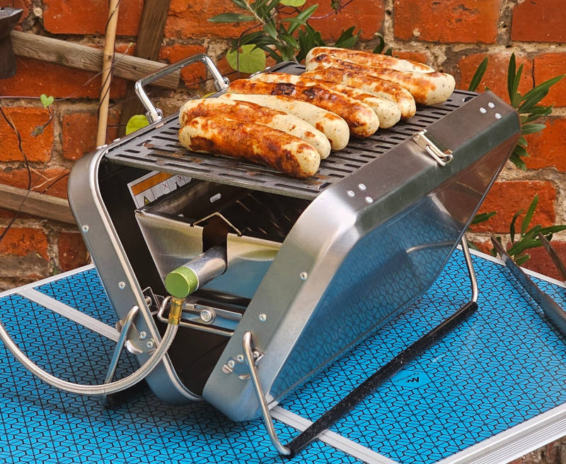 Unsere Erfahrungen mit dem Gardinger BBQ 42 Edelstahl Koffergrill