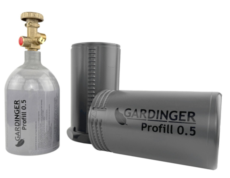 Selbst befüllbare Aluminium Propanflasche Profill 0.5 von Gardinger im Test
