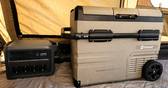 Unsere Erfahrungen mit der Outwell Arctic Frost 45 Kompressor Kühlbox. Test.